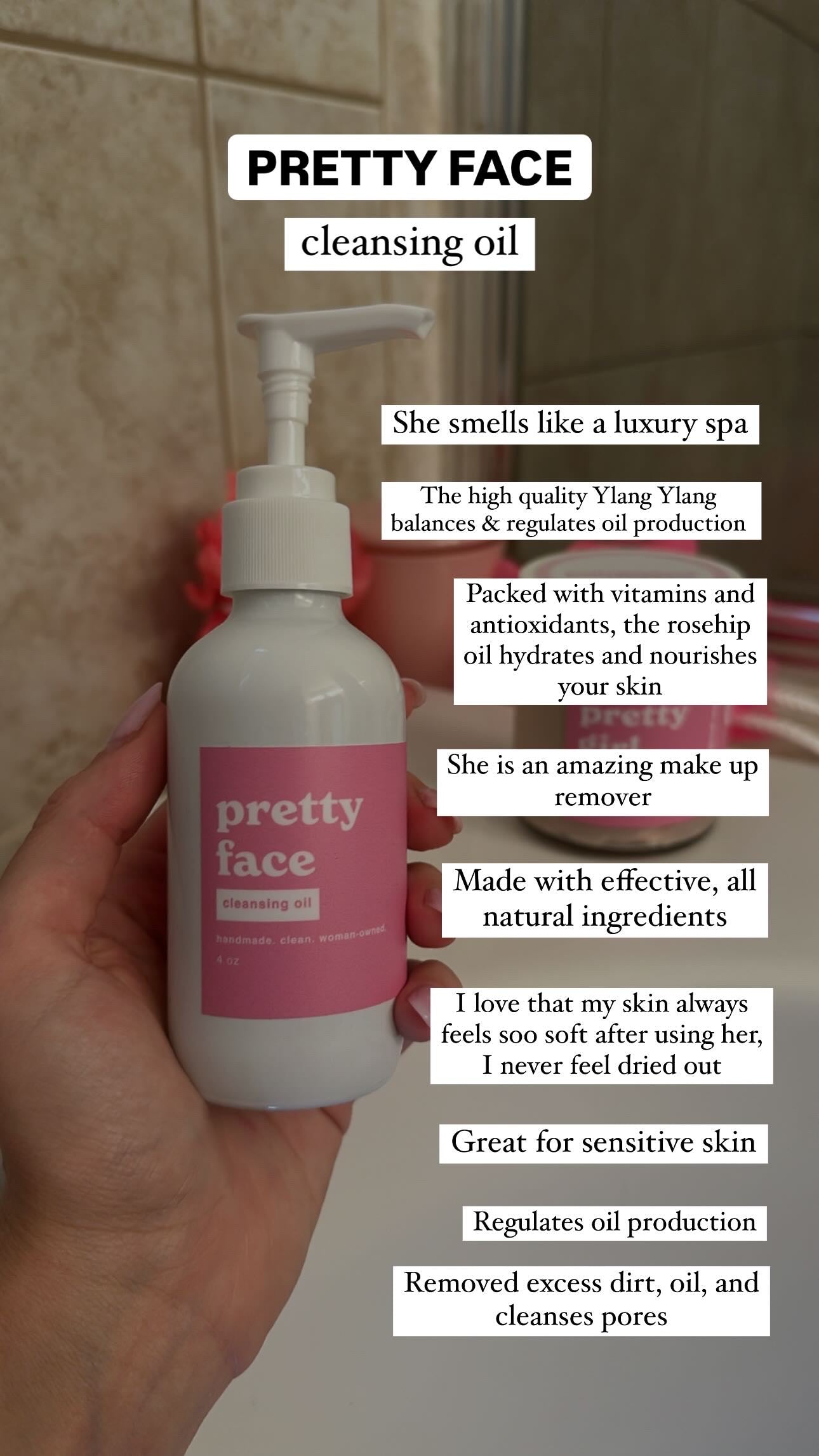 Pretty Face Cleansing Oil